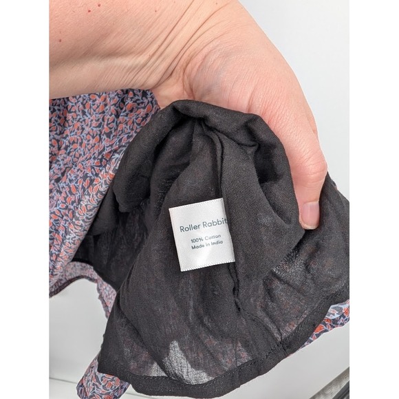 Roller Rabbit NWT Women's Natal Ainsley Dress Floral sz L - Picture 6 of 8